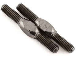 Schumacher 25mm Titanium Turnbuckle (Silver) (2)