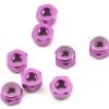 Schumacher 3mm Aluminum Nyloc Nut Set (Purple) (8) -Schumacher Sales Shop schu2187