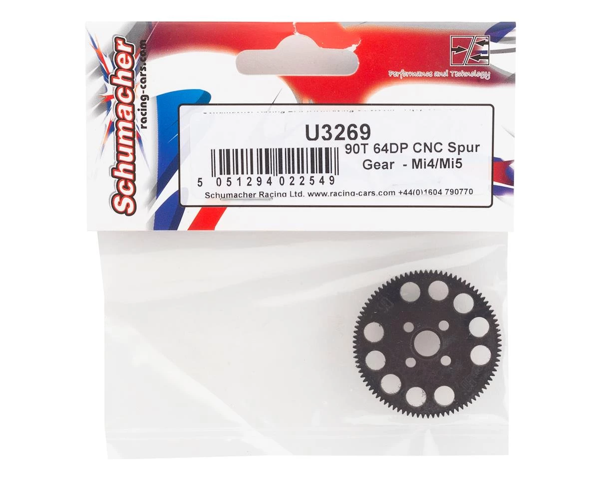Schumacher 64P CNC Spur Gear (90T) 4 Schumacher 64P CNC Spur Gear (90T) - Image 2