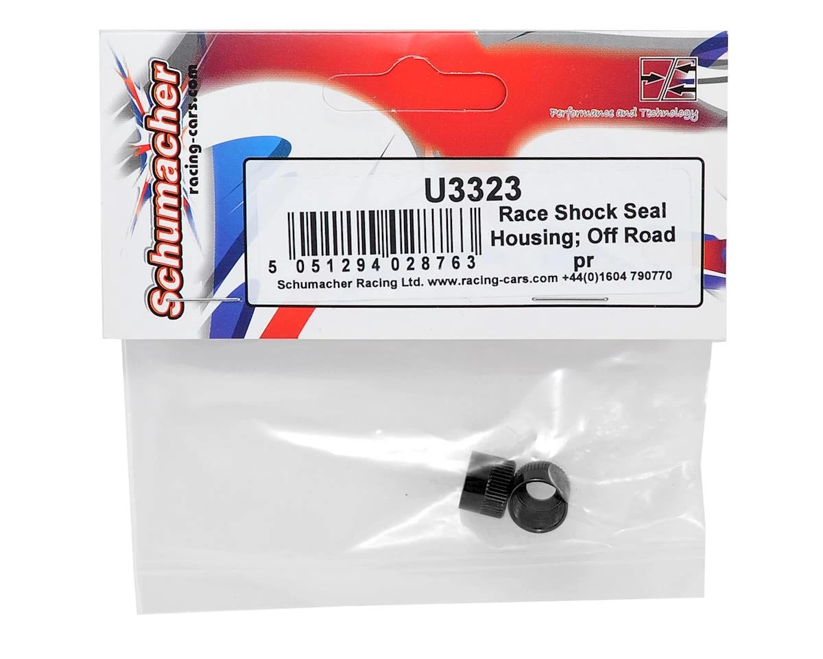 Schumacher Race Shock Seal Housing Set (Black) (2) 4 Schumacher Race Shock Seal Housing Set (Black) (2) - Image 2