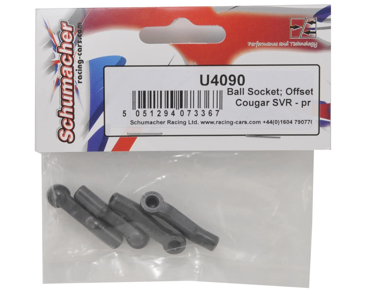 Schumacher Offset Ball Socket (4) 4 Schumacher Offset Ball Socket (4) - Image 2