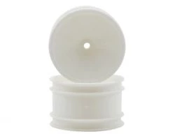 Schumacher "Flexlite" 1/10 Buggy Rear Wheels (2) (White) (Pins)