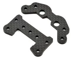 Schumacher Front & Rear Carbon Fiber Link Mount Se