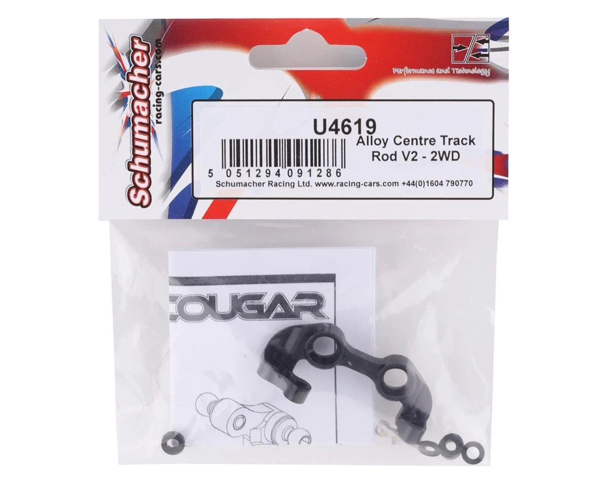 Schumacher V2 Alloy Center Track Rod Steering Rack 4 Schumacher V2 Alloy Center Track Rod Steering Rack - Image 2