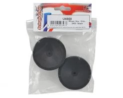 Schumacher 12mm 1/10 2WD Buggy Slim Front Hex Wheels (Black) (2) -Schumacher Sales Shop schu4660 2