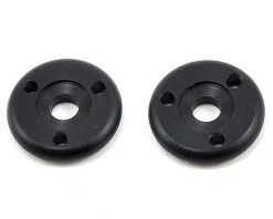 Schumacher 3-Hole Rounded Piston (Black) (2)