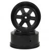 Schumacher 12mm Hex 6-Spoke Short Course Wheels w/3mm Offset (Black) (2) 2 Schumacher 12mm Hex 6-Spoke Short Course Wheels w/3mm Offset (Black) (2) -Schumacher Sales Shop schu4733