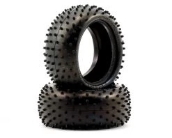 Schumacher "Mini Spike 2" 2.2" 1/10 Buggy Rear Carpet Tires (2) (Green)