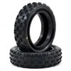 Schumacher "Cut Stagger" Low Profile 2.2" 1/10 2WD Buggy Front Turf Tires (2) (Yellow) -Schumacher Sales Shop schu6770