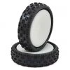 Schumacher "Cut Stagger" Pre-Mounted 2.2" 2WD Buggy Front Turf Tires (2) (Yellow) (White) w/12mm Hex 1 Schumacher "Cut Stagger" Pre-Mounted 2.2" 2WD Buggy Front Turf Tires (2) (Yellow) (White) w/12mm Hex -Schumacher Sales Shop schu6801