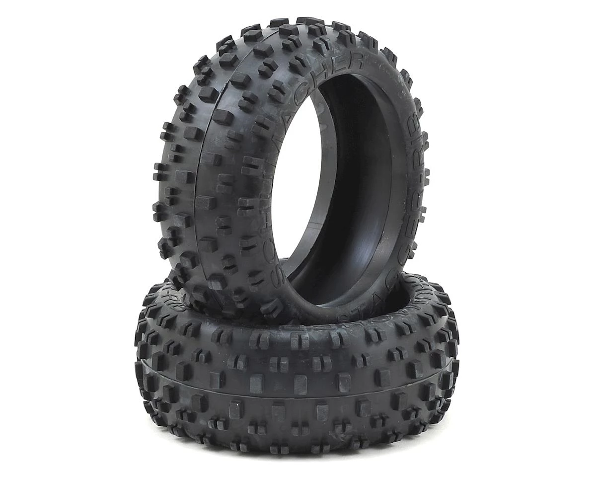 Schumacher Stagger Rib 1/8 Buggy Tire (2) (Yellow) 3 Schumacher Stagger Rib 1/8 Buggy Tire (2) (Yellow)