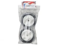 Schumacher Pre-Glued Stagger Rib 1/8 Buggy Tires (2) (Yellow) -Schumacher Sales Shop schu6809 2