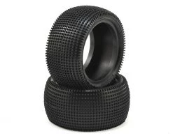 Schumacher Cactus 2.2" Rear 1/10 Buggy Carpet Tire (2) (Yellow)