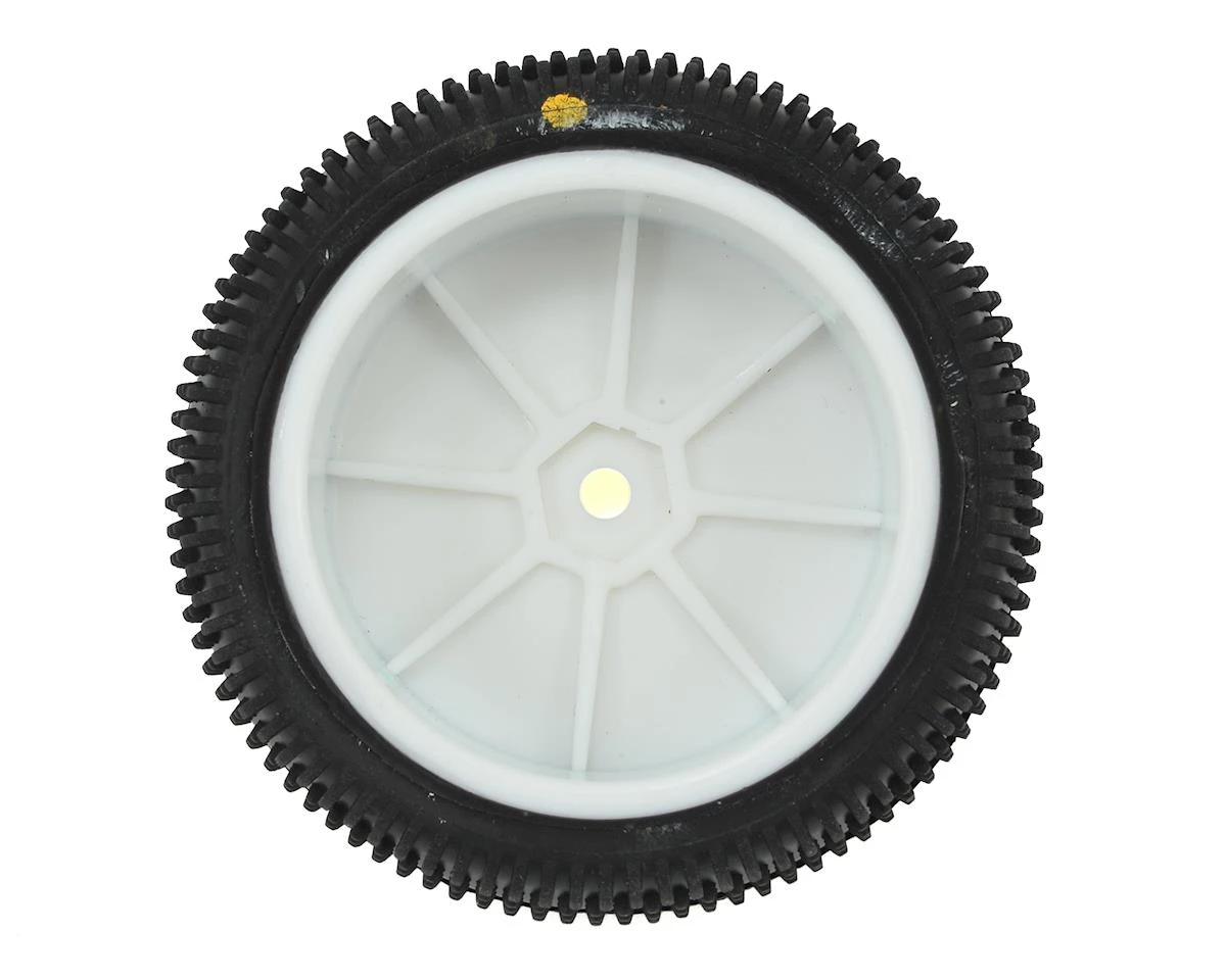 Schumacher Cactus 2.2 Front 1/10 4wd Buggy Pre-Mounted Carpet Tire (2) (Yellow) 4 Schumacher Cactus 2.2 Front 1/10 4wd Buggy Pre-Mounted Carpet Tire (2) (Yellow) - Image 2