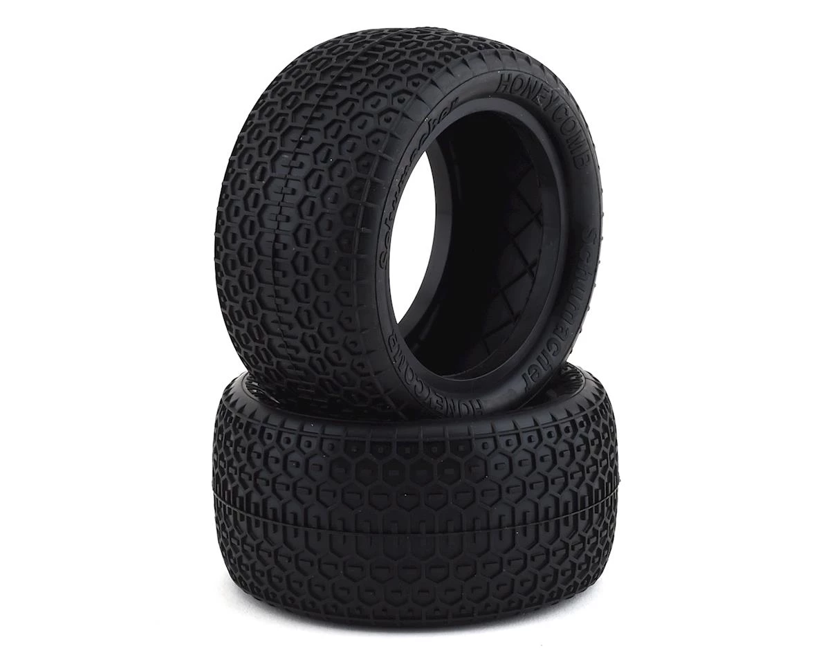 Schumacher Honeycomb 2.2" 1/10 Buggy Rear Tires (2) (Yellow) 3 Schumacher Honeycomb 2.2" 1/10 Buggy Rear Tires (2) (Yellow)