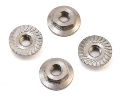 Schumacher M4 Titanium Low Profile Serrated Wheel Nut (4)
