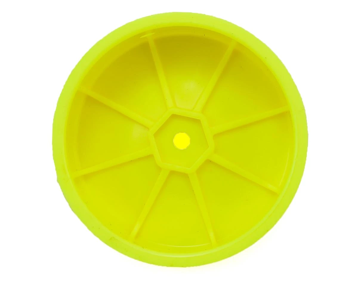 Schumacher 12mm Hex 1/10 2WD Front Buggy Wheel (Yellow) (10) (Medium) 4 Schumacher 12mm Hex 1/10 2WD Front Buggy Wheel (Yellow) (10) (Medium) - Image 2