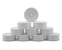 Schumacher 12mm Hex 1/10 2WD Front Buggy Wheel (White) (10) (Medium)