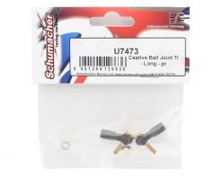 Schumacher Cougar Laydown Long Titanium Captive Ball Joint (2) -Schumacher Sales Shop schu7473 1