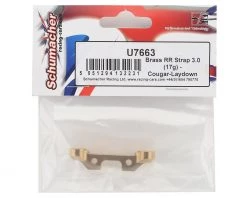 Schumacher Cougar Laydown Brass Rear Strap 3.0 (17g) 5 Schumacher Cougar Laydown Brass Rear Strap 3.0 (17g) -Schumacher Sales Shop schu7663 1