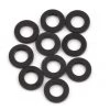 Schumacher 3mm Alloy Washers (Black) (10) (0.75mm) -Schumacher Sales Shop schu7709