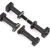 Schumacher Cougar/Storm Alloy LiPo Posts (Black) (4) -Schumacher Sales Shop schu7984