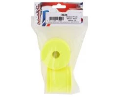 Schumacher 2.2" 1/10 Stadium Truck Wheel (Yellow) (2) w/12mm Hex -Schumacher Sales Shop schu8000 2