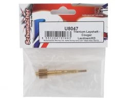 Schumacher Cougar Laydown/KD Titanium Layshaft -Schumacher Sales Shop schu8047 1