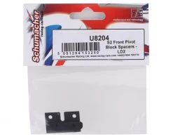Schumacher Cougar LD2 S2 Front Pivot Block Spacers (2) (1.0mm) 5 Schumacher Cougar LD2 S2 Front Pivot Block Spacers (2) (1.0mm) -Schumacher Sales Shop schu8204 1