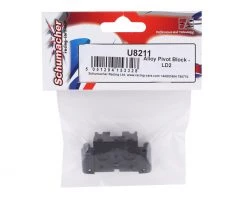 Schumacher Cougar LD2 Alloy Pivot Block (Black) -Schumacher Sales Shop schu8211 1