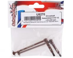 Schumacher Cougar LD2 Assembled CVD Driveshaft V2 (2) -Schumacher Sales Shop schu8270 1